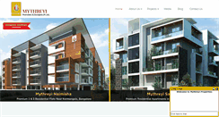 Desktop Screenshot of mythreyiproperties.com